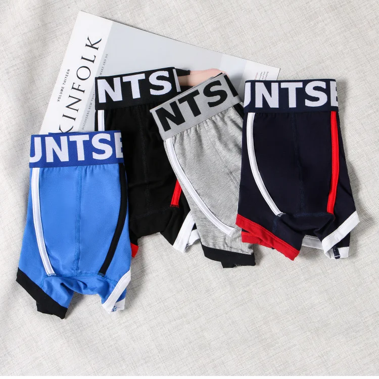 Мужское нижнее белье индивидуальные цветные модные повседневные спортивные