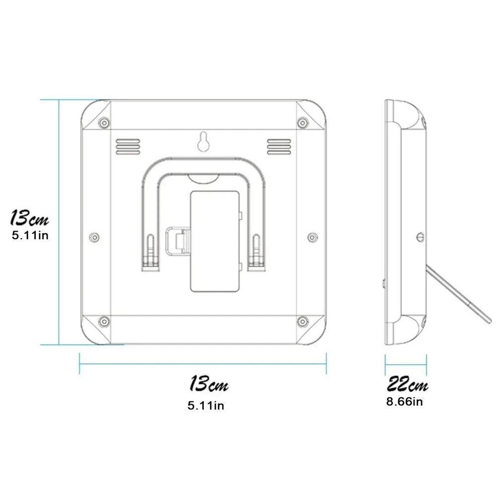 

Indoor Outdoor Thermometer Digital LCD Temperature Sensor Humidity Meter Thermometer Room Hygrometer Gauge Weather Station