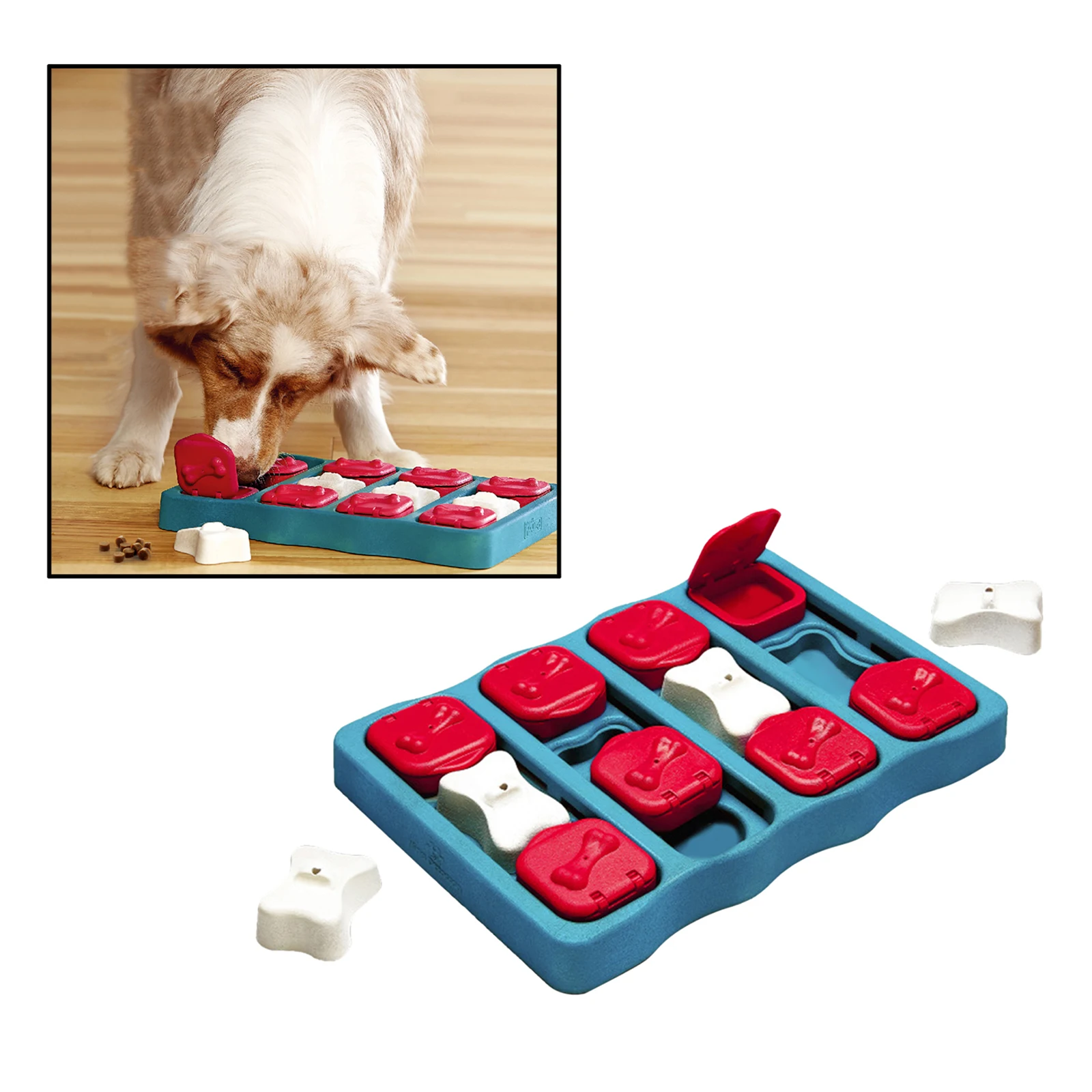 

Feeding Pet Food Dispenser High IQ Development Training Interactive Toy