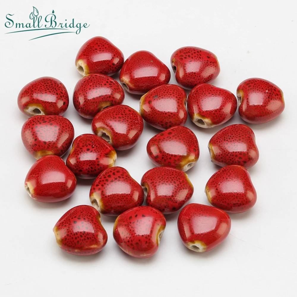 Стеклянные керамические бусины с большим отверстием 14 мм|Бусины| |