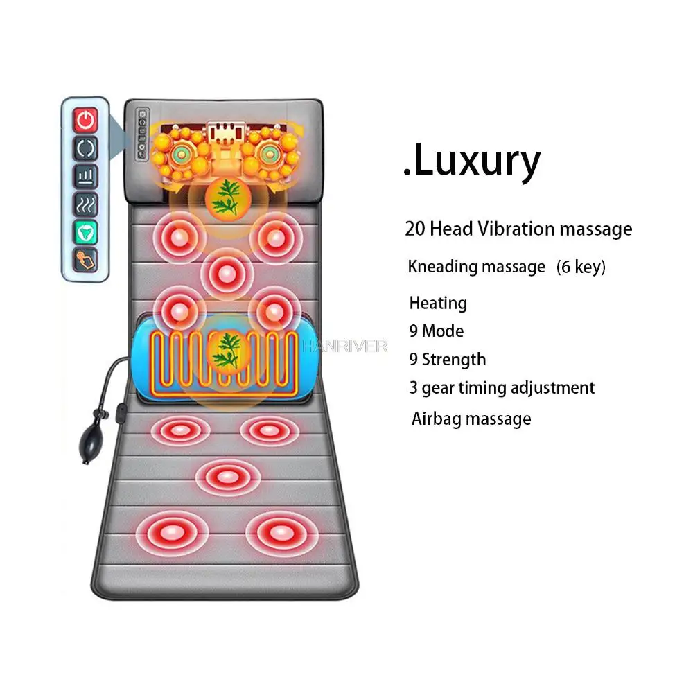 Массажер для шеи талии и спины многофункциональная Массажная подушка массажное