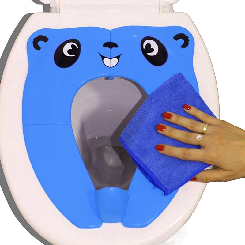 Портативное сиденье для унитаза малышей. Большой Модернизированный складной