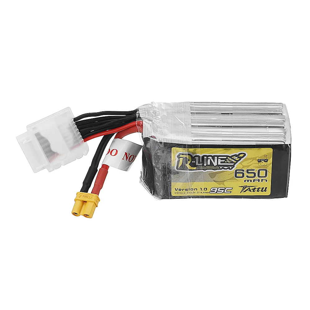 Gens Ace Tattu R Line 1 0 LiPo перезаряжаемая батарея 650/750/850mah 95C 3S 4S 6S1P для RC FPV гоночного дрона