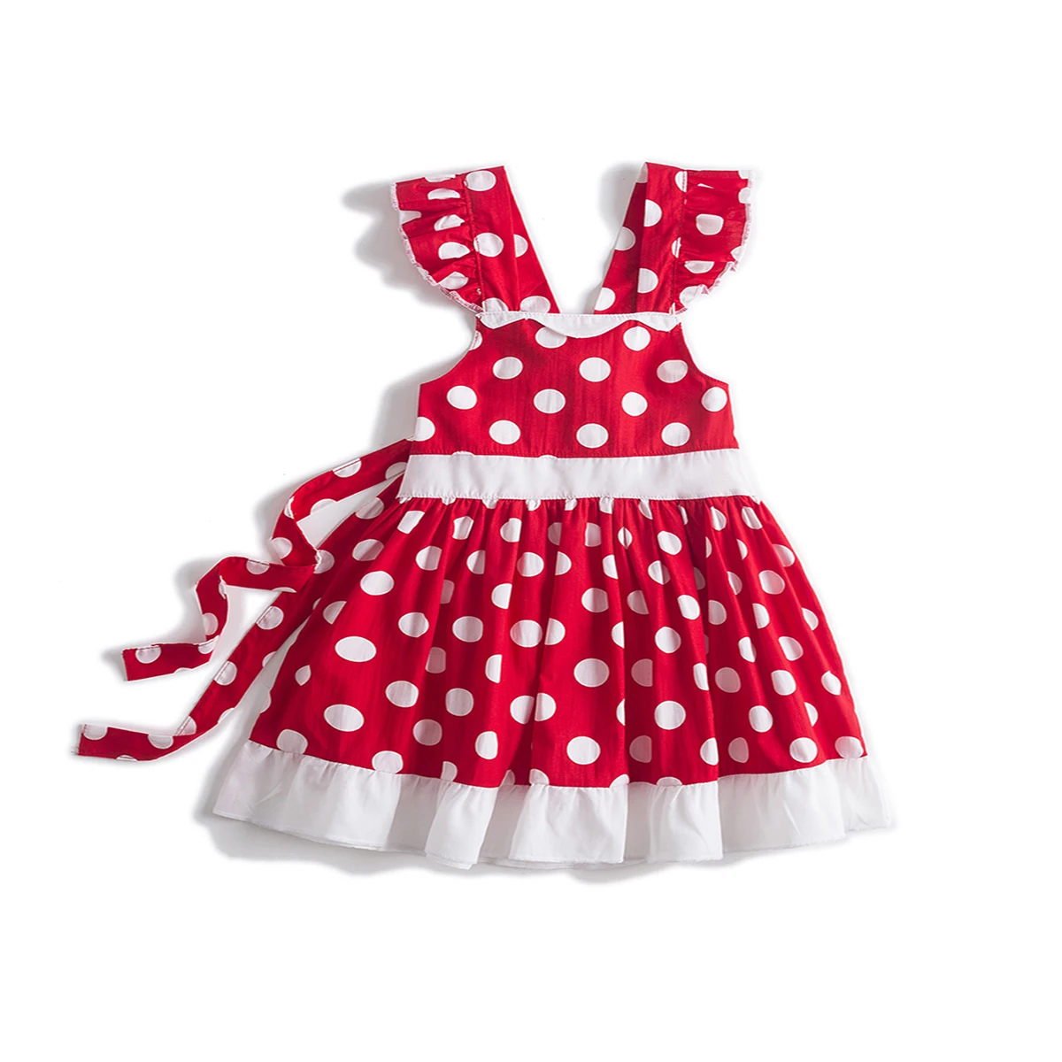

Little girl clothes girls christmas dress pumpkin dress thanksgiving outfits for girls first birthday dress Minnie polka dots