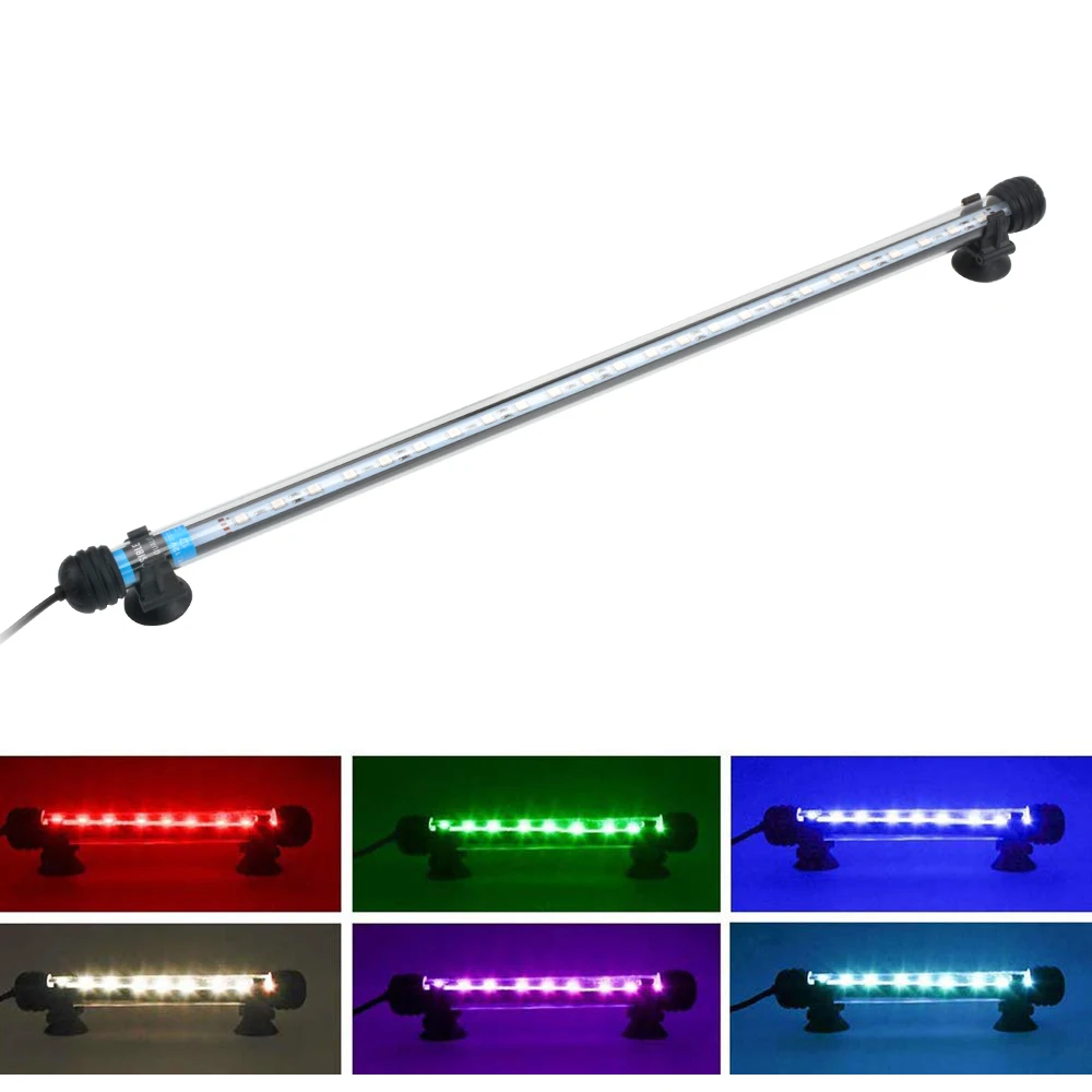 Светодиодный погружной аквариумный светильник NICREW 100 240 В 5050 SMD светодиодный