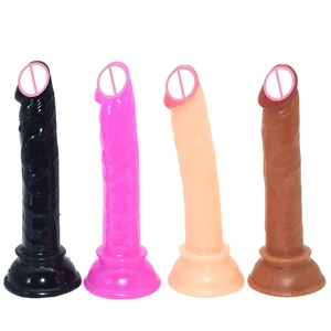 Имитация кровеносных сосудов LUUK, мини-дилдо Резина, реалистичный пенис, имитация пениса для мужчин и женщин, игрушки для взрослых