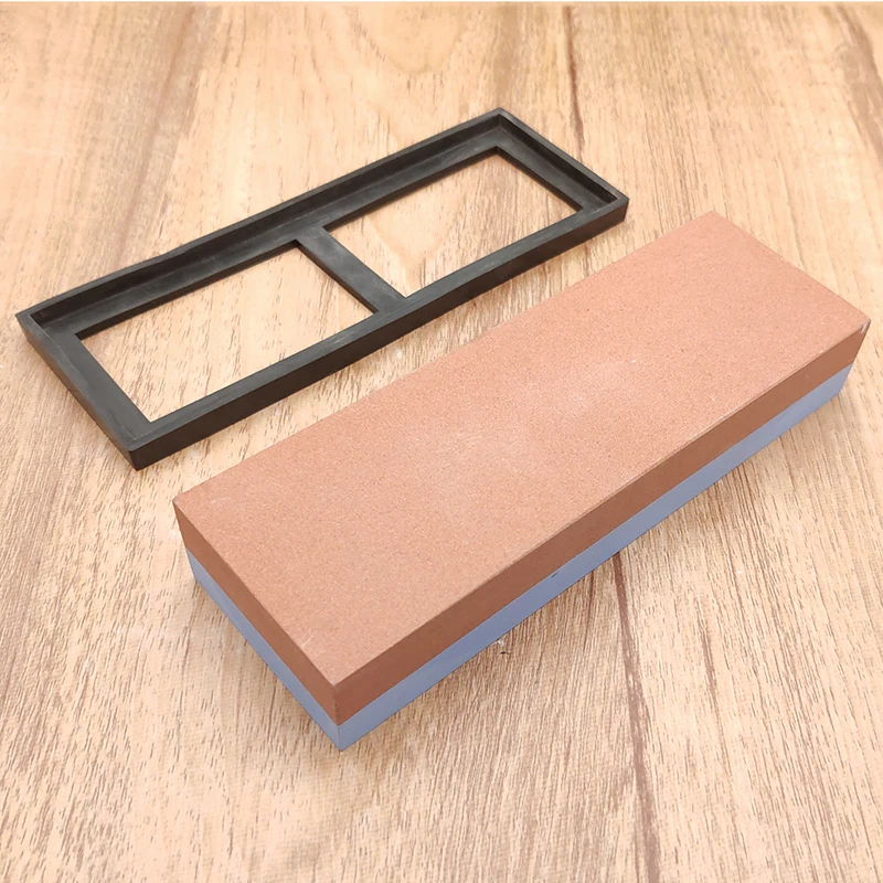 

Sharpener Whetstone Honing blade sharpening knife sharpener sharpening stone 240/800 grit With bamboo base + knife holder set