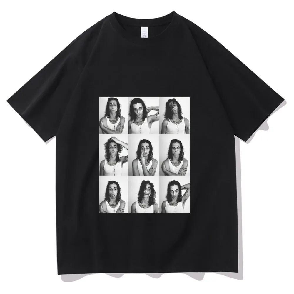 

New Italian Band Maneskin Tshirt Hot Sell Men/women Fashion Harajuku T Shirt Summer Unisex Tee Men's Shrink-proof Cozy T-shirt