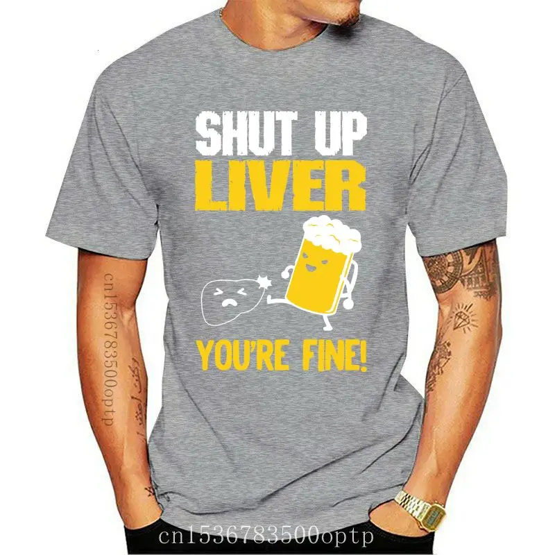 

Мужская летняя футболка из натурального хлопка, с принтом