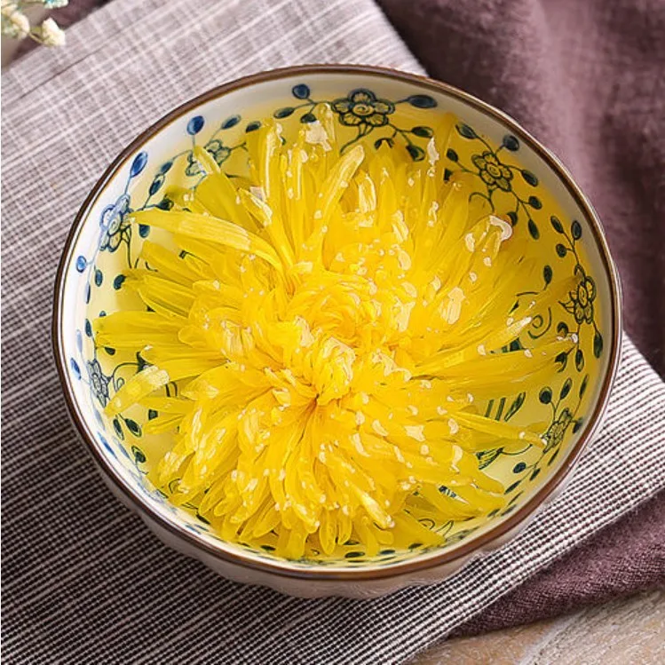 Праздничный подарок Jiangxi Xiushui Chrysanthemum чай с хризантемой большой чайный лист Huang Ju