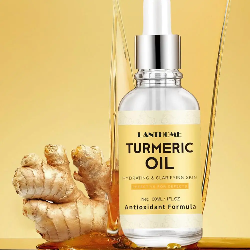 

Turmeric Moisturizing Essential Oil Fades Wrinkles, Care Repair, Whitening Skin Dullness, Delays Anti-aging D7O1