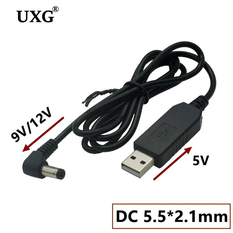Кабель-переходник с USB на DC 5 x2 1 мм 5x2