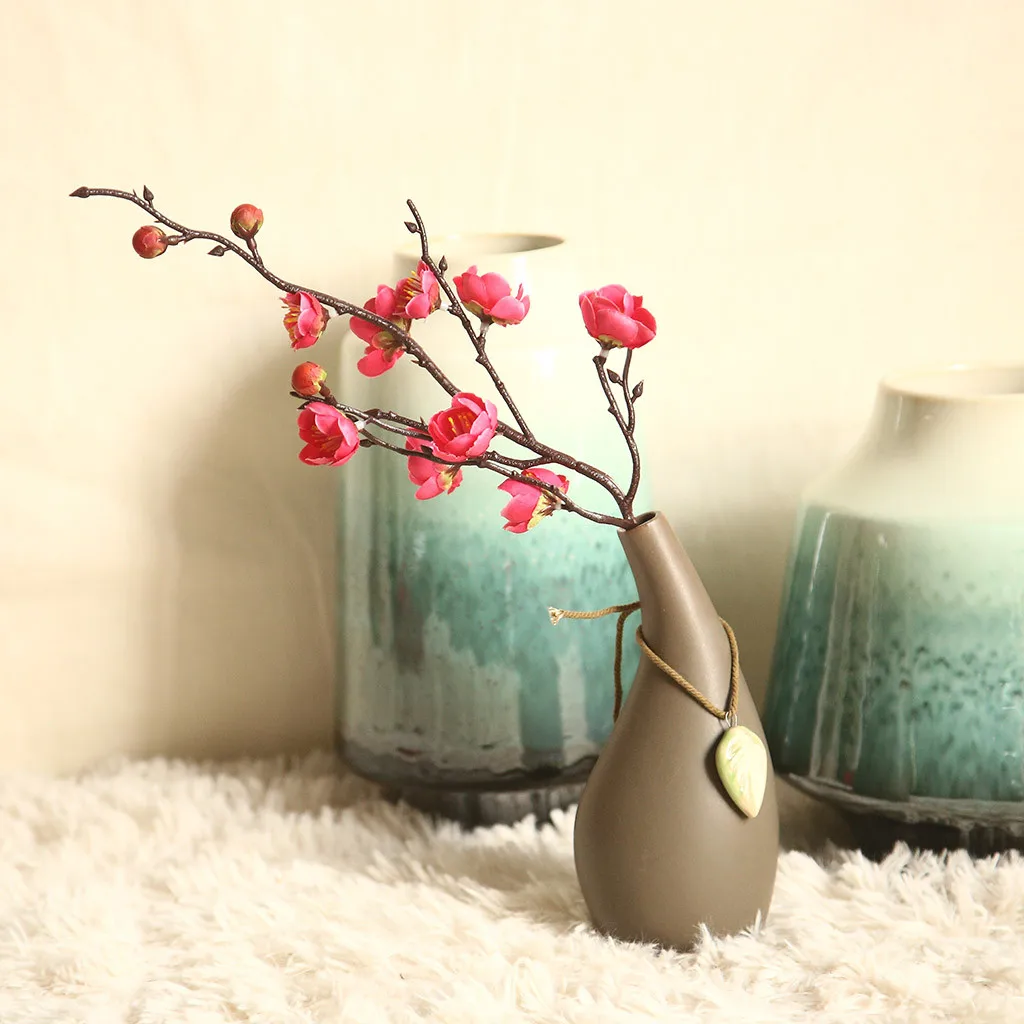 Декоративные Искусственные Цветочные букеты бутылка боке цветок искусственный