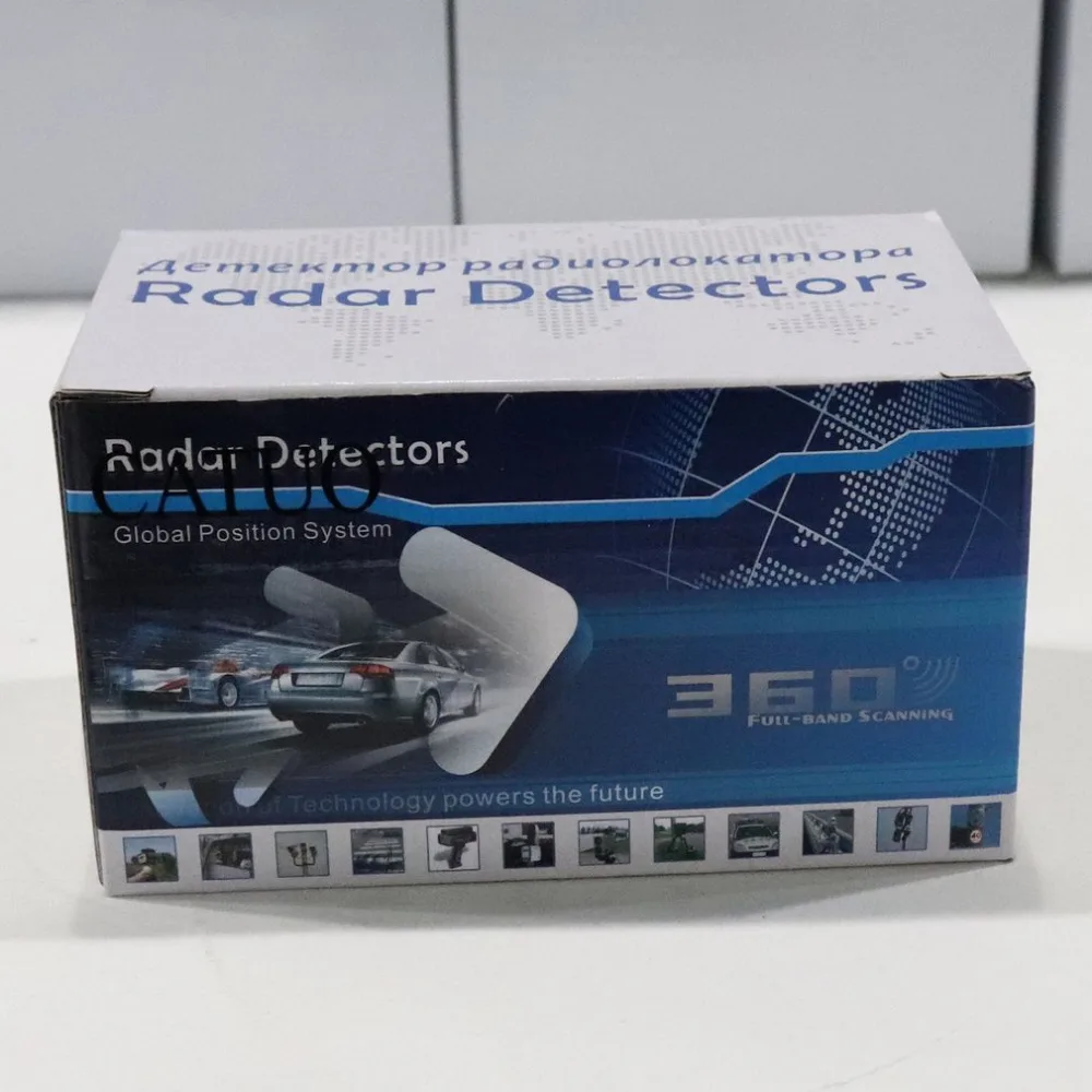 Профессиональный Радар для скорости автомобиля английский/русский 360 градусов