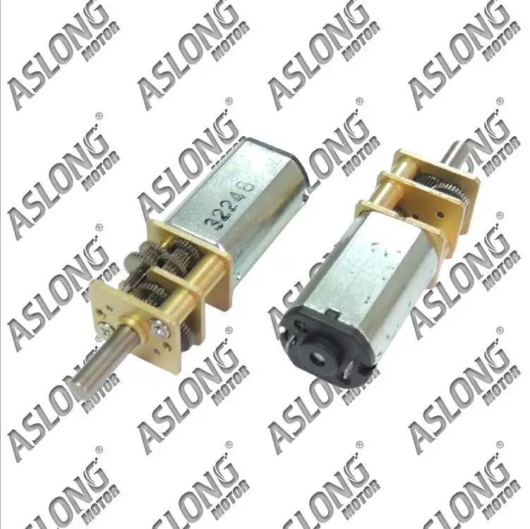 ASLONG JGA12-N30-1000-10D миниатюрный моторный редукторный двигатель