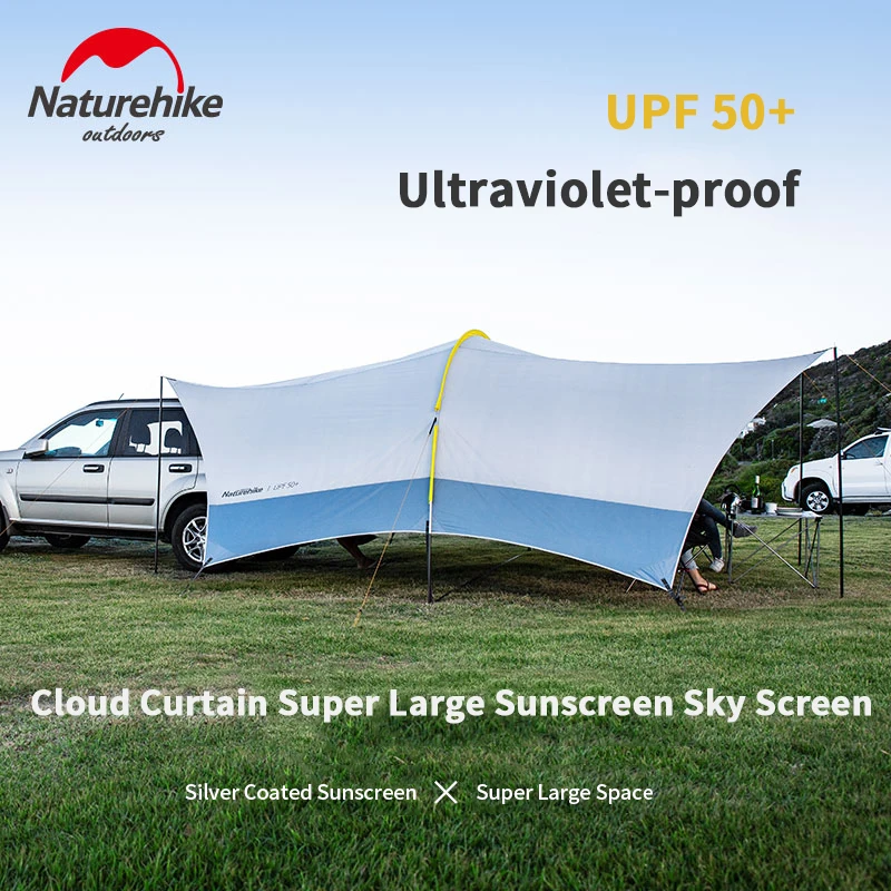 Палатка Naturehike Cloud Dome 555*410*230 см UPF 50 с защитой от УФ лучей для кемпинга палатки