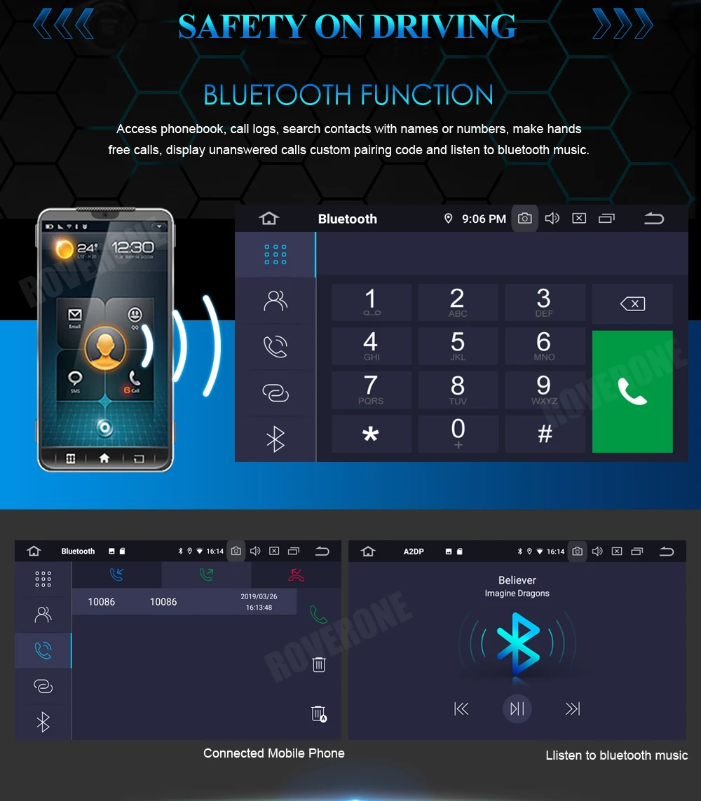 Автомобильный мультимедийный плеер RoverOne для Renault Megane III 3 Fluence Android 9,0 Восьмиядерный Авторадио gps стерео медиа система