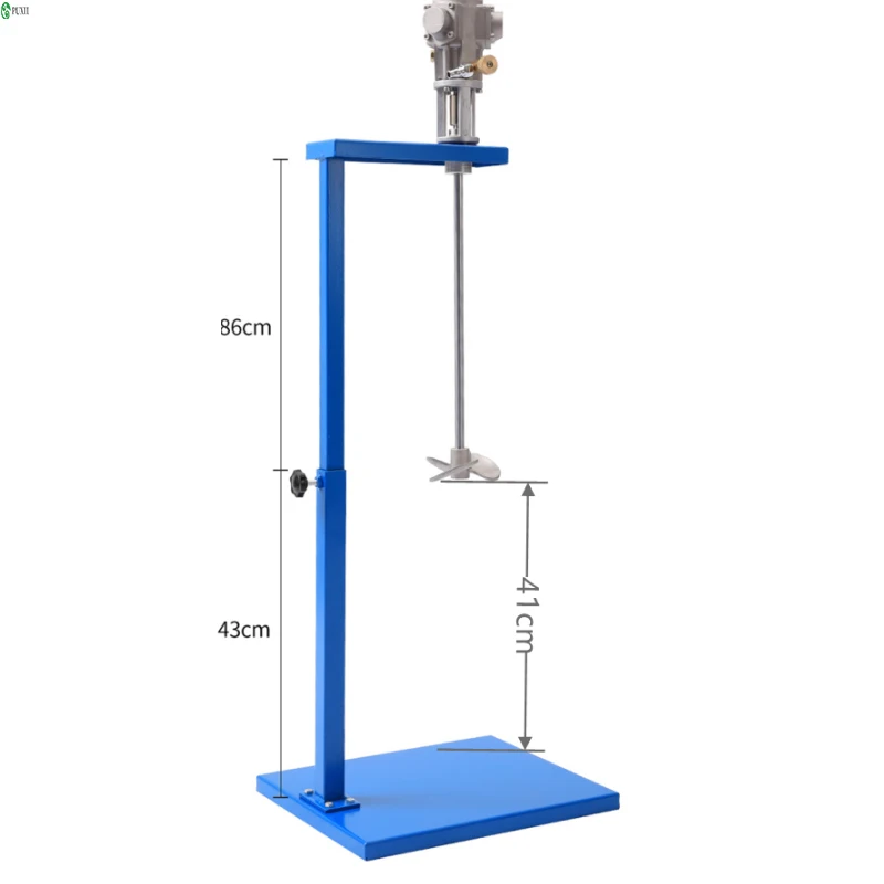 

20L 3200RPM 1/ 8HP 5 gallons Lift Type Pneumatic Mixer Air Agitator Mixer