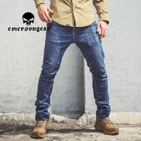 emersongear blue label tactical denim pants man muticam cotton jeans street cargo army trousers mens shooting hunting airsoft