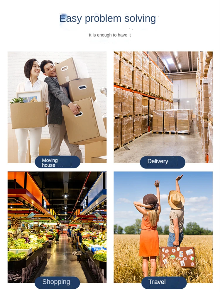 Тележка для ручной клади с выдвижной платформой Складная ручная тележка