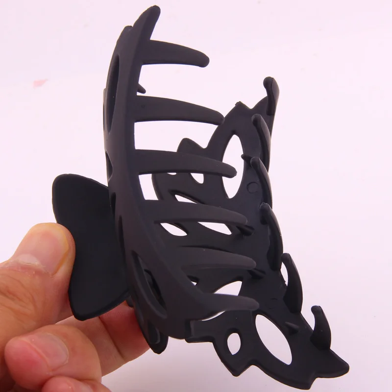 Новый модный большой зажим для волос пластиковый держатель конского хвоста