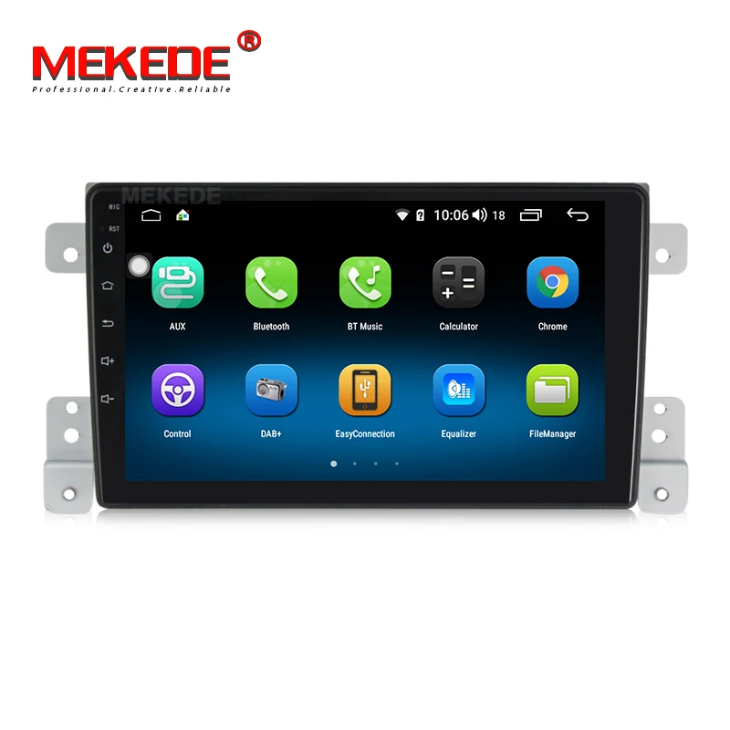 MEKEDE Free shipping Android 9.0 Car GPS Navigator dvd player for Suzuki Vitara Support Steering Wheel Control Wifi 4+64G | Автомобили и