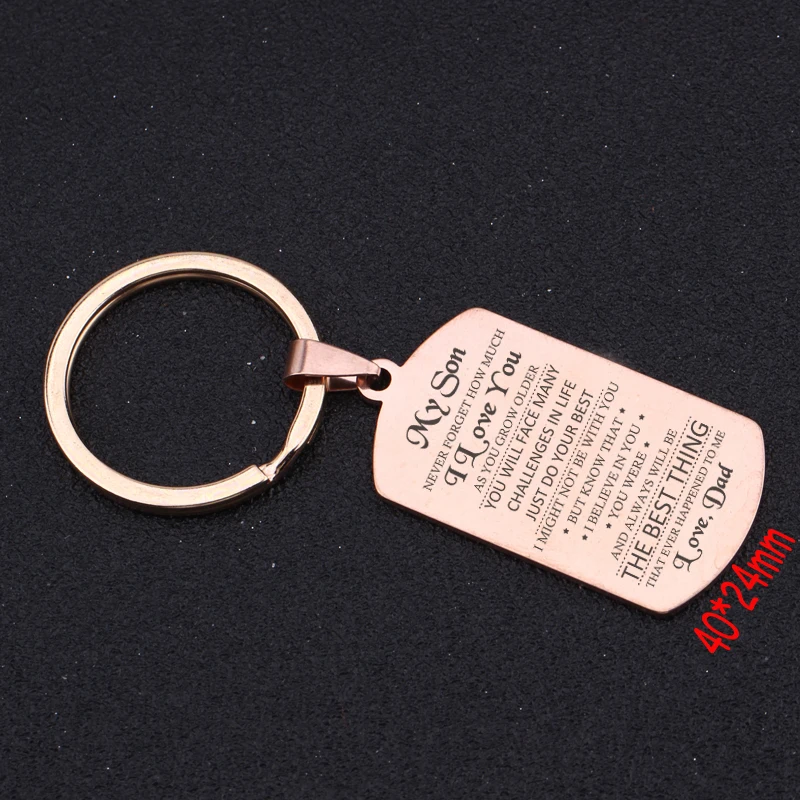 Брелок для сына подарок вам придется столкнуться с множеством проблем в жизни