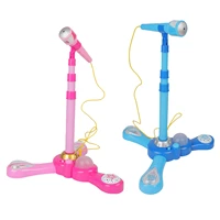 karaoke machine toy microphone set musical portable educational connect to mobile phone for kids