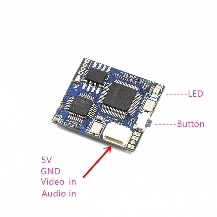 Высококачественный видеорегистратор 720P HD 4pin 1 0 мм FPV модуль для 5 8G передатчик