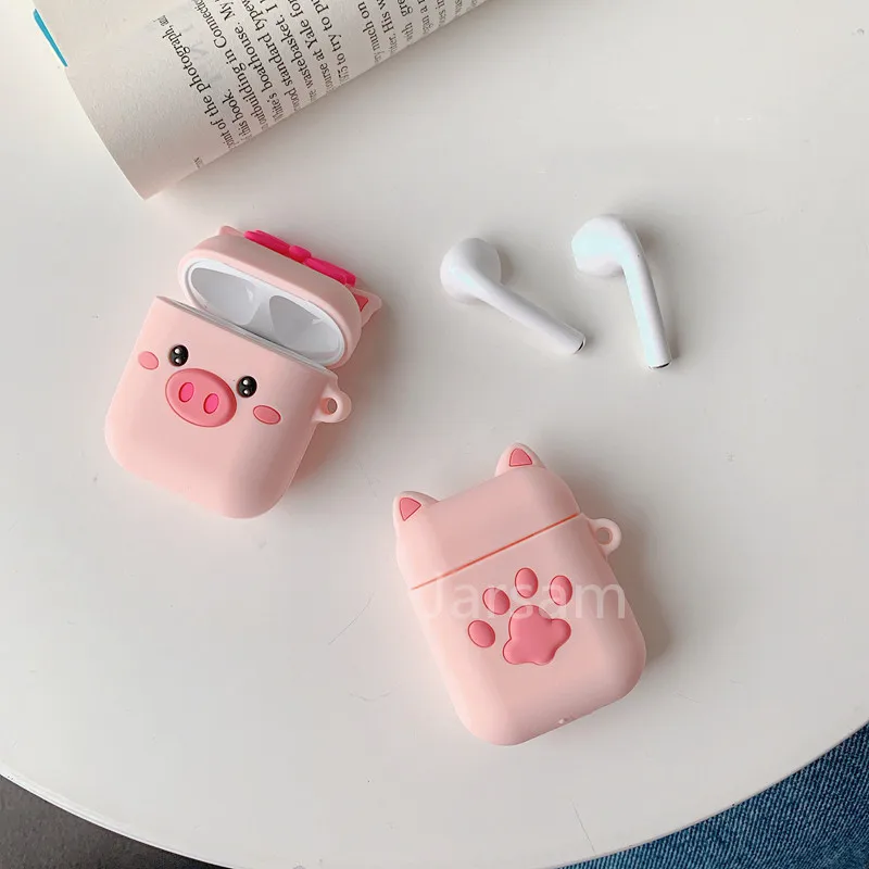 Беспроводной чехол для наушников Apple Airpods силиконовый s защитный | Электроника