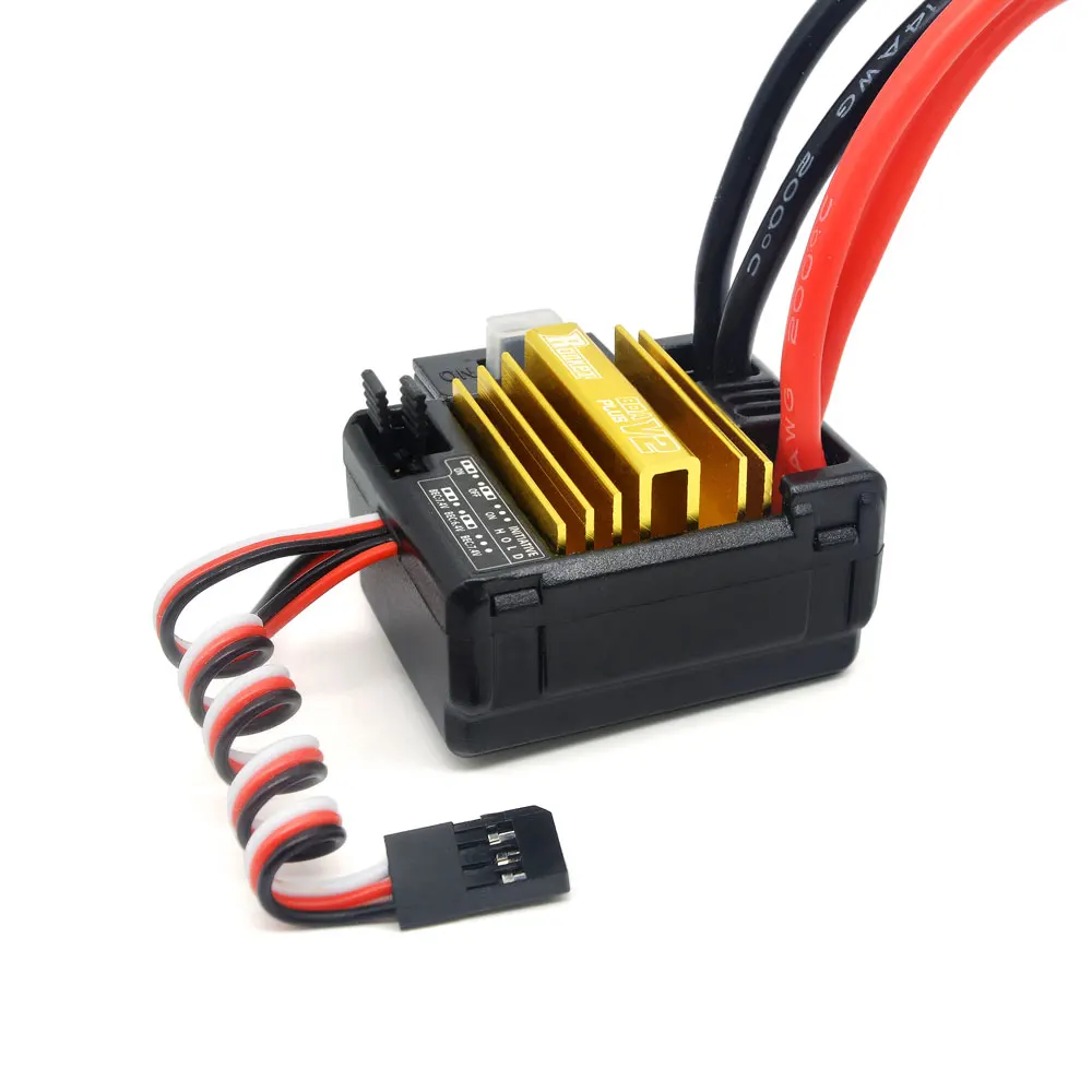 Машинка с щеточным двигателем SURPASS HOBBY 540PLUS V2 11T 13T 16T 20T 80A ESC для TRAXXAS Tamiya Kyosho 1/10 1/12 RC |