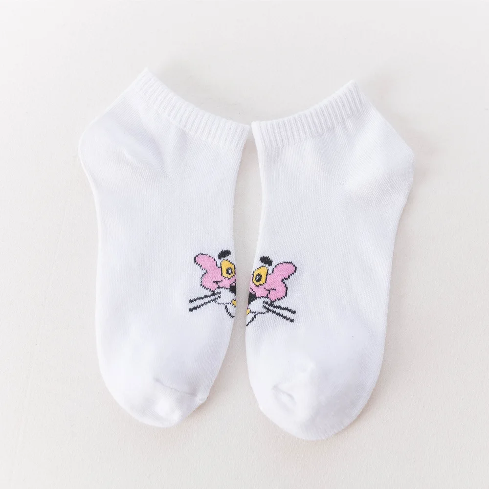 Kawaii/носки с героями мультфильмов милые короткие носки башмачки закрытым носком