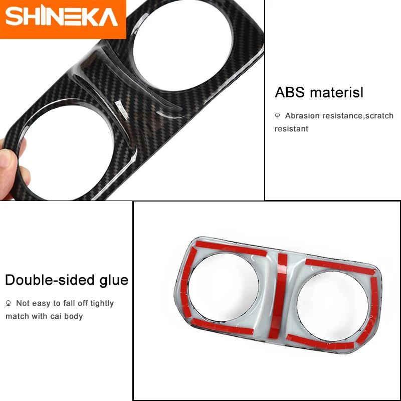 SHINEKA Автомобильный Вентилятор заднего кондиционера на выходе украшения крышка