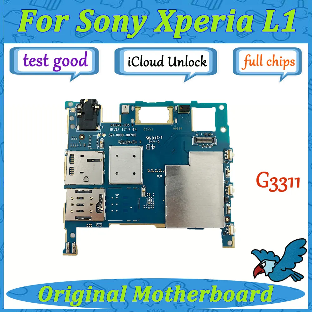 Полнофункциональная материнская плата для Sony Xperia L1 G3311 печатная Android|Антенны
