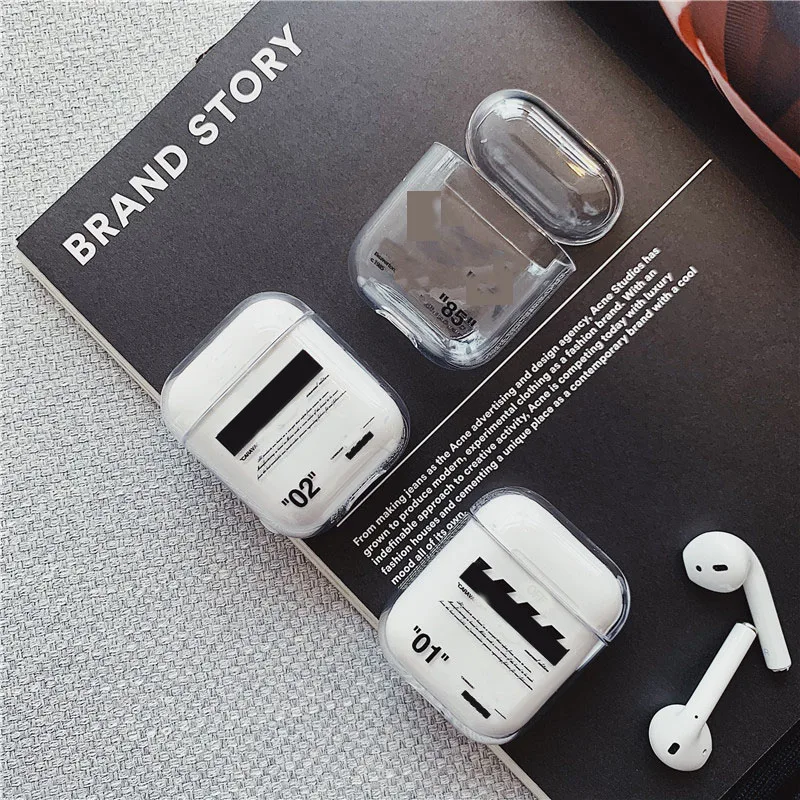 Классный чехол для Apple AirPods, чехол, беспроводной, Bluretooth, наушники, PC, прозрачный, fundas, чехол для Airpods 1, 2, чехол, сумка, зарядная коробка