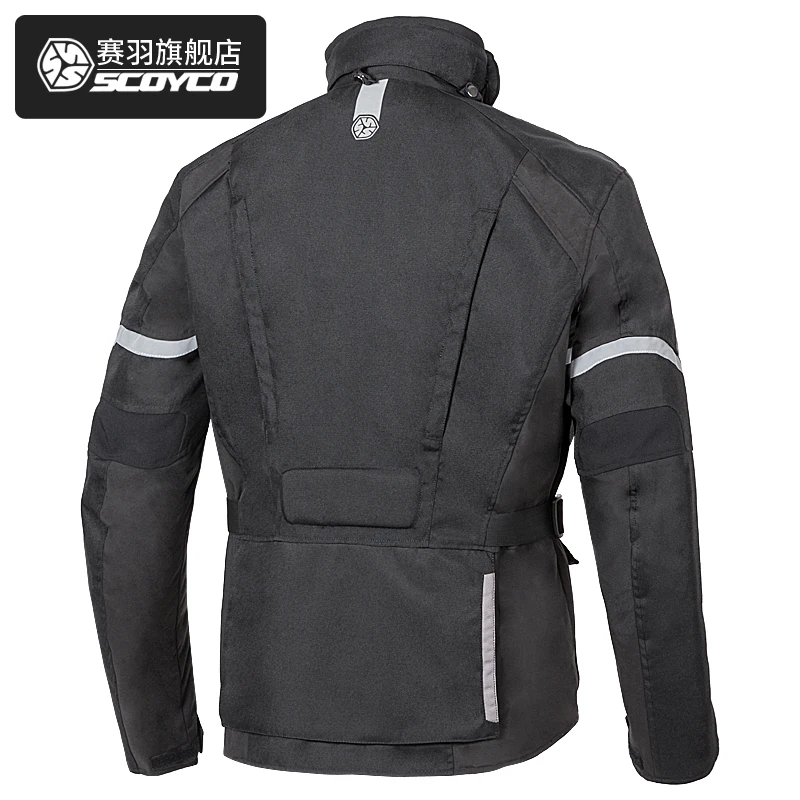 Мотоциклетная куртка SCOYCO 21 Мужская водонепроницаемая ветрозащитная одежда для