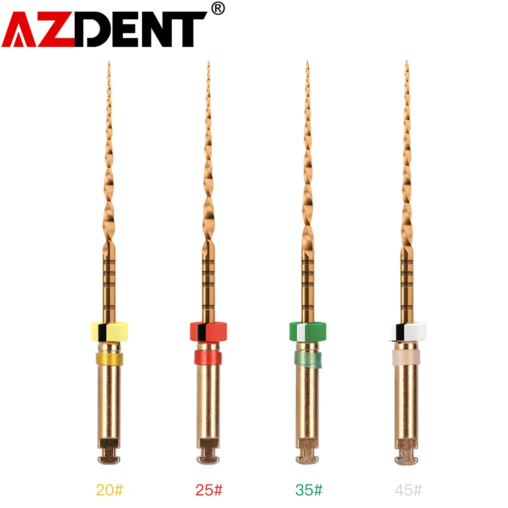5 упаковок AZDENT стоматологический сабельный эндододонтический корневой канал Niti