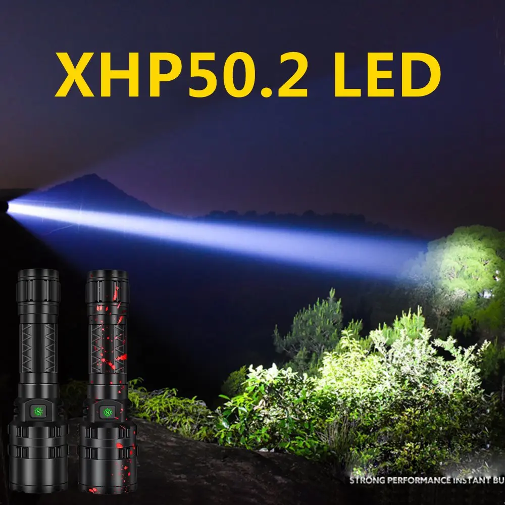 Мощный тактический светодиодный фонарик Alonefire G200 800 лм XHP50.2 водонепроницаемый