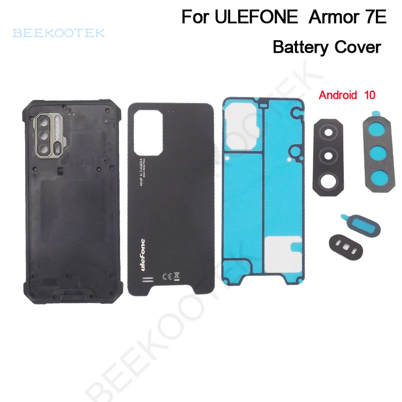 Оригинальная Крышка батарейного отсека Ulefone Armor 7 корпуса задняя крышка сердечко