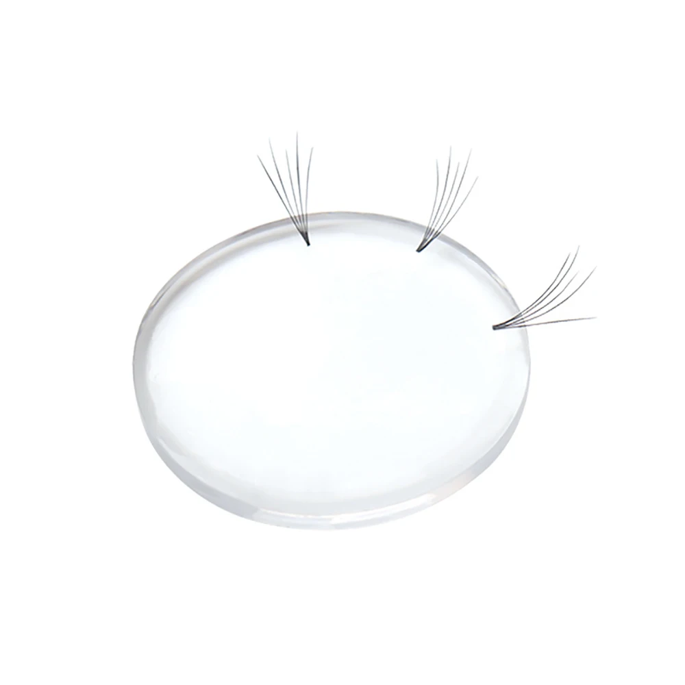 1 шт. силиконовая ресница для посадки трансплантата подставка круглый клей