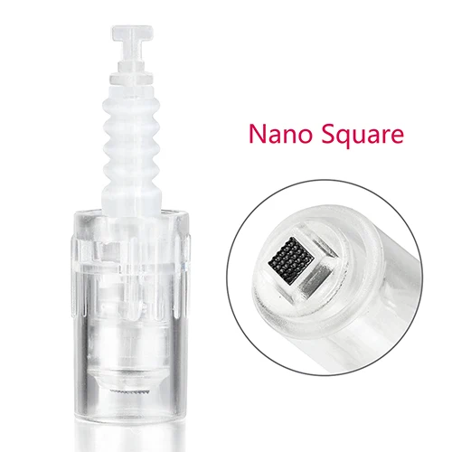 Nano Square 10 шт. Сменные штыковые картриджи иглы для M7/M5/N2 Электрический Dr.Pen Дерма ручка микроблейдинг иглы микро нано иглы - Габаритные размеры: Nano Square