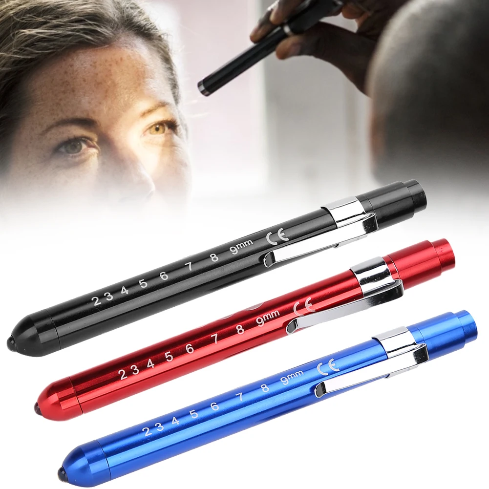 

Professional Diagnostic Lamp Clinical Pen Ophthalmic Examination Pupil Check Pen Light Medical LED Otoscope Ear Tools Penlight