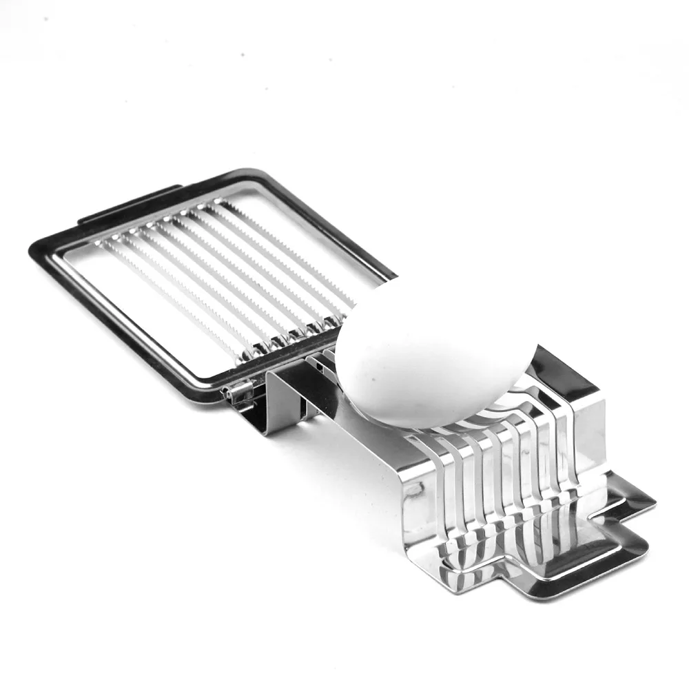 Нержавеющая сталь вареные Яйцерезка раздел резак гриб для томатов Кухня