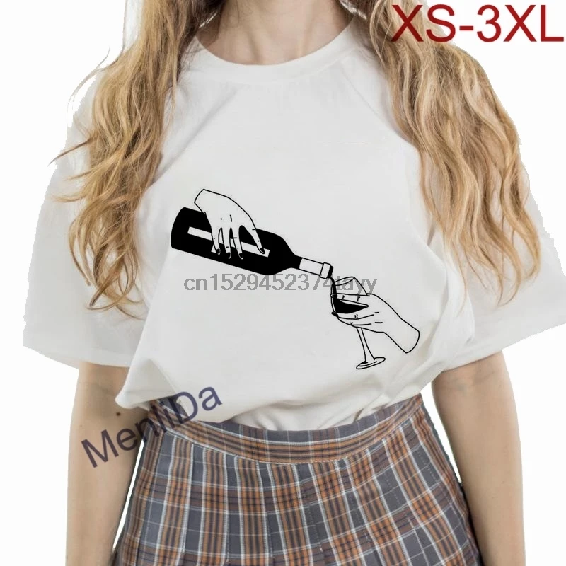 Футболка Menlida самостоятельного питья женский топ с смешным юмором идеальный