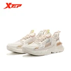 Кроссовки Xtep chinoiseria Женские повседневные, дышащие легкие кеды, спортивная обувь для женщин, бежевые, весна 2021