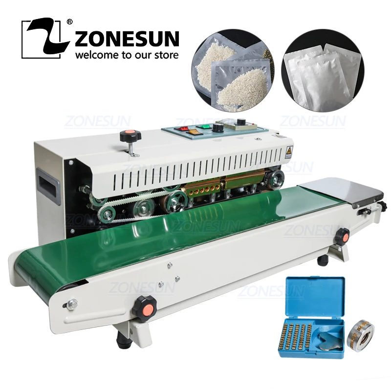 ZONESUN FR 900 пластиковый пакет однослойные чернила непрерывный ленточный