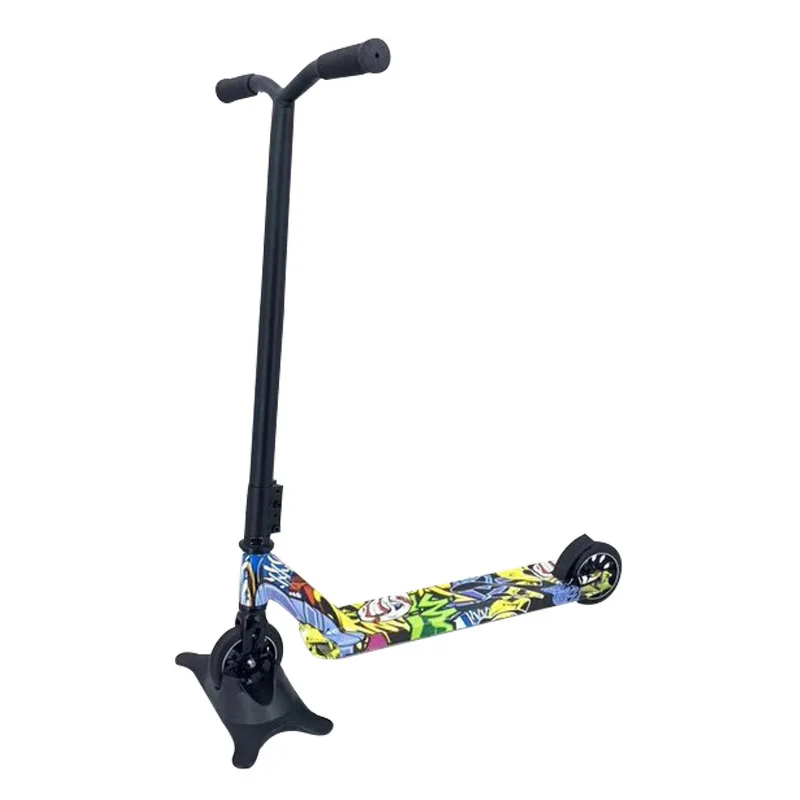 Самокат трюковый для детей складной скутер детские игрушки подарок на день
