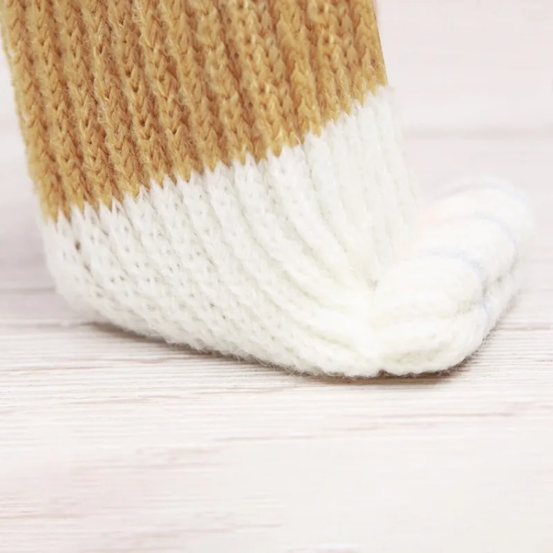 Носки для ножек стула 4 шт. Набор тканевых перчаток защиты пола дома вязаные