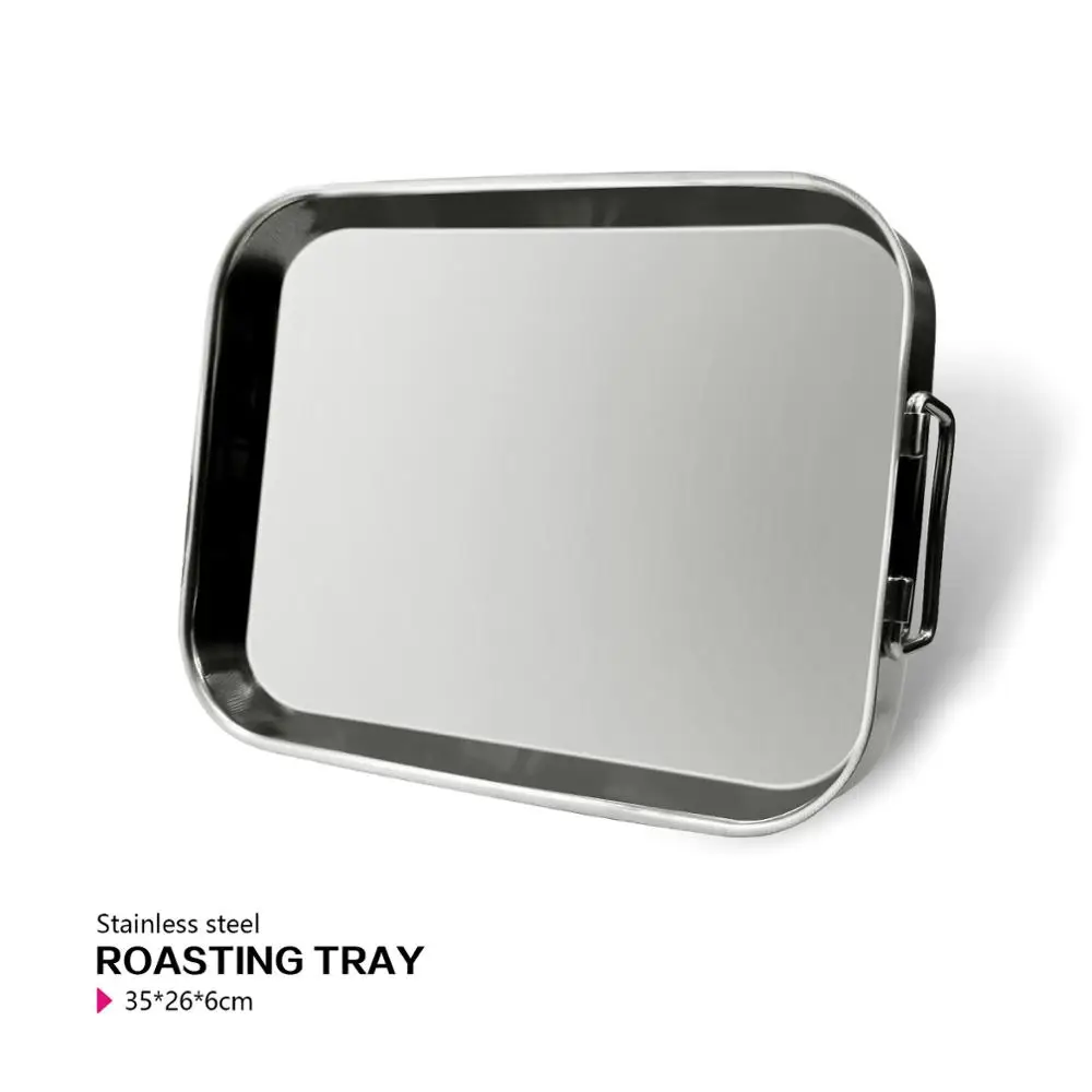 Fissman квадратная форма для выпечки поднос жарки из нержавеющей стали