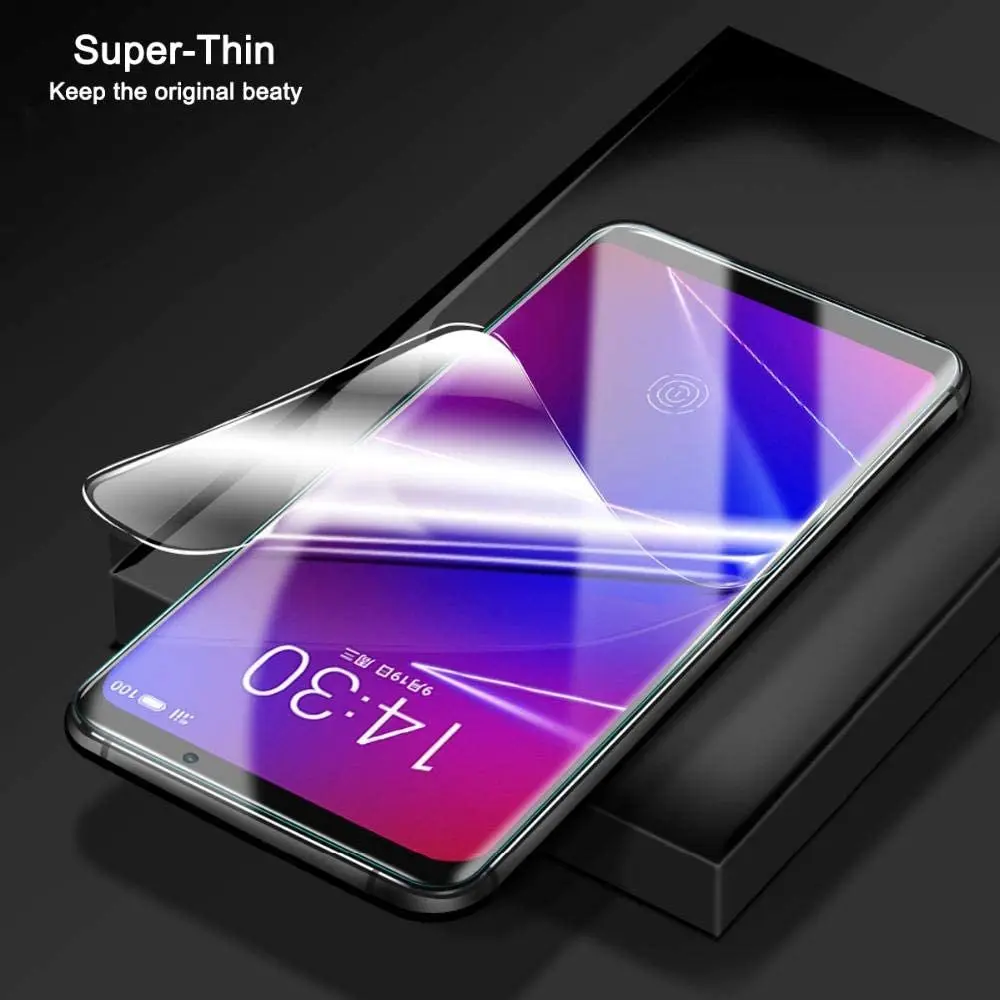 Чехол накладка для MEIZU C9 PRO защита экрана Взрывозащищенная Гидрогелевая пленка C 9